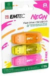 USB2.0 C410 8GB Neon 3 tk USB2.0 C410 8GB Neon 3 tk