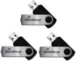 "STICK MediaRange USB-Stick 16GB USB 2.0 Flexi 3er-Pack"