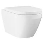 Seinale paigaldatav WC-pott Grohe Euro Ceramic, Softclose-istmega, servavaba (Rimless), Triple Vortex loputuss&uuml;steem, Alpine White (valge) 102510SH00
