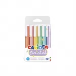 Tekstimarkerid CARIOCA, pastellv&auml;rvid, 6 tk, tk