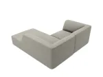 Modular Right Corner Sofa, "Siena", 3 Seats, 186x180x69 Made in Europe