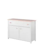 Kummut LUNA LN5BR, valge/roosa