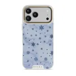 Ice Queen - Snowflakes iPhone 17 Pro Max Case, Elite Light (MagSafe) / Gold