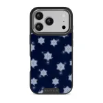 Frosty Pines - iPhone 17 Pro Case, Elite Dark (MagSafe) / Gunmetal