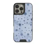 Ice Queen - Snowflakes iPhone 16 Pro Max Case, Elite Dark (MagSafe) / Gunmetal