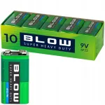 10 tk 9 V 6F22 &bdquo;Super Heavy Duty&ldquo; patareid (82-570#) 10 tk