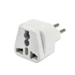Charging adapter USA/ UK/ CN to EUR White