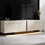 TV-alus, Hanah Home, travertiin, 180 x 50 x 32