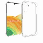 "Anti shock 1.5mm Silicone Back Case Galaxy A34 5G" Transparent