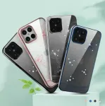 "Crystal Flora Case iPhone 12 Pro Max" Black