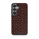 Wonderland - Samsung Galaxy S25 Case, Elite Dark (Magnetic) / Silver