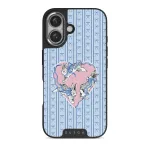 Follow Me - iPhone 16 Case, Elite Dark (MagSafe) / Silver