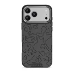 Black Rock - iPhone 17 Pro Max Case, Elite Dark (MagSafe) / Silver