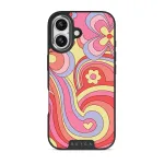 Roller Disco - iPhone 17 Case, Elite Dark (MagSafe) / Silver