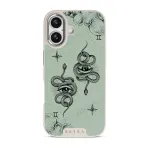 Gemini - iPhone 17 Case, Elite Light (MagSafe) / Silver / Turquoise
