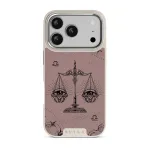 Libra - iPhone 17 Pro Case, Elite Light (MagSafe) / Silver / Pink