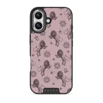 Leo - iPhone 17 Case, Elite Dark (MagSafe) / Silver / Pink