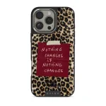 Nothing Changes - iPhone 16 Pro Max Case, Elite Dark (MagSafe) / Silver
