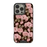 Desert Rose - iPhone 16 Pro Max Case, Elite Dark (MagSafe) / Silver