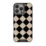 Proper Uniform - iPhone 16 Pro Case, Elite Dark (MagSafe) / Silver