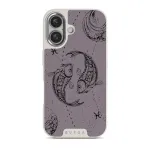 Pisces - iPhone 16 Case, Elite Light (MagSafe) / Silver / Purple