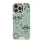 Taurus - iPhone 16 Pro Max Case, Elite Light (MagSafe) / Silver / Turquoise