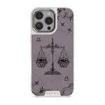 Libra - iPhone 16 Pro Case, Elite Light (MagSafe) / Silver / Purple