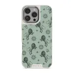 Leo - iPhone 16 Pro Case, Elite Light (MagSafe) / Silver / Turquoise