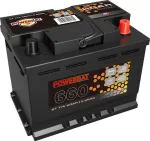 AGM-t&uuml;&uuml;pi autoaku &bdquo;START-STOP POWERBAT L2&ldquo;, 12 V, 60 Ah