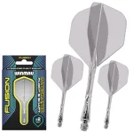 Winmau Fusion #2 tiibadega dartsivarraste varred, l&auml;bipaistvad, keskmise pikkusega (Intermediate)