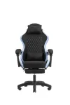 Mars Gaming MGC-X Fabric arvutim&auml;ngude tool, pehmendatud istmega, must, sinine