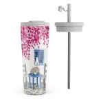 Milos - Travel Mug, 700 ml / Flap & Straw Set