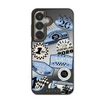 Finish Line - Samsung Galaxy S25 Plus Case, Elite Mirror Dark (Magnetic) / Gold