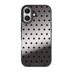 Red Velvet - iPhone 17 Case, Elite Mirror Dark (MagSafe) / Silver