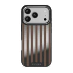 Tiramisu - iPhone 17 Pro Case, Elite Mirror Dark (MagSafe) / Silver