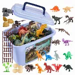Dinosauruse figuuride komplekt Woopie 40 tk.