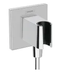 Hansgrohe Fixfit seina-du&scaron;iliitmik koos kinnitusega, kroomitud, 26889000
