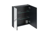 Vannitoakapp peegliga Santa Fe Deep Blue 84-60-B-2D, 60 cm