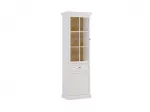 Vitriin Gala Meble Lucca W2D1S, valge / Craft-tamm