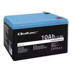 Qoltec 53713 LiFePO4 liitium-raua-fosfaataku | 12,8 V | 10 Ah | 128 Wh | BMS