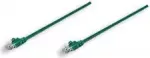 &bdquo;Intellinet Network Solutions&ldquo; CAT5E UTP &uuml;henduskaabel, 1,0 m, roheline, 100 % vask (318945)