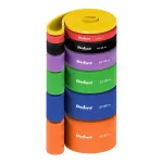 TPE treeningkummide komplekt &ndash; &bdquo;Power Band PT-S7&ldquo;, 4&ndash;82 kg, 7 TPE-kummi, &bdquo;REBEL ACTIVE&ldquo;