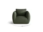 Armchair, "Nimes", 1 Seat, 95.5x87x80 Made in Europe