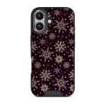 Sleeping Beauty - Snowflakes iPhone 17 Case, Elite Dark (MagSafe) / Gunmetal
