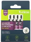 USB-C AAA 1,5 V U322064 4 tk