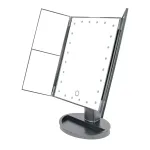 24 LED Touch Dimmable Makeup Mirror, Black