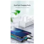 US-T20  2in1 Compact 2.1A Travel charger