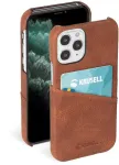 "Sunne Card Cover iPhone 12 mini" Vintage Cognac