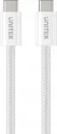 &bdquo;Unitek&ldquo; USB-C &ndash; USB-C-kaabel, 1 m, valge (C14141AWH01-1M)