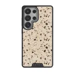 Distant Noise - Terazzo Samsung Galaxy S25 Ultra Case, Elite Dark (Magnetic) / Silver